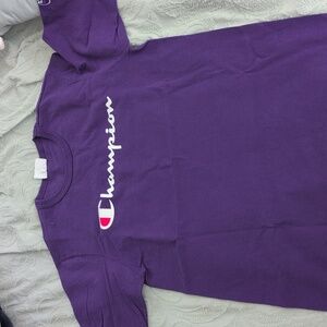 Champion purple tshirt